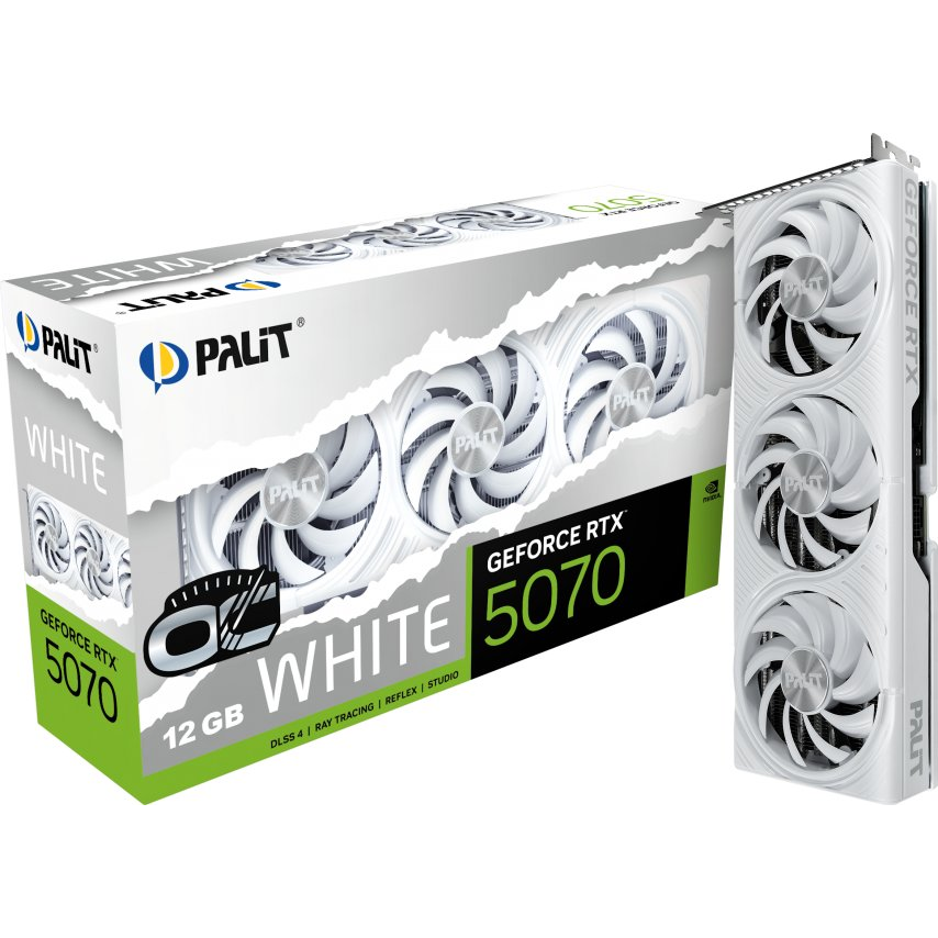 Palit GeForce RTX5070 12GB DDR7 White OC-0