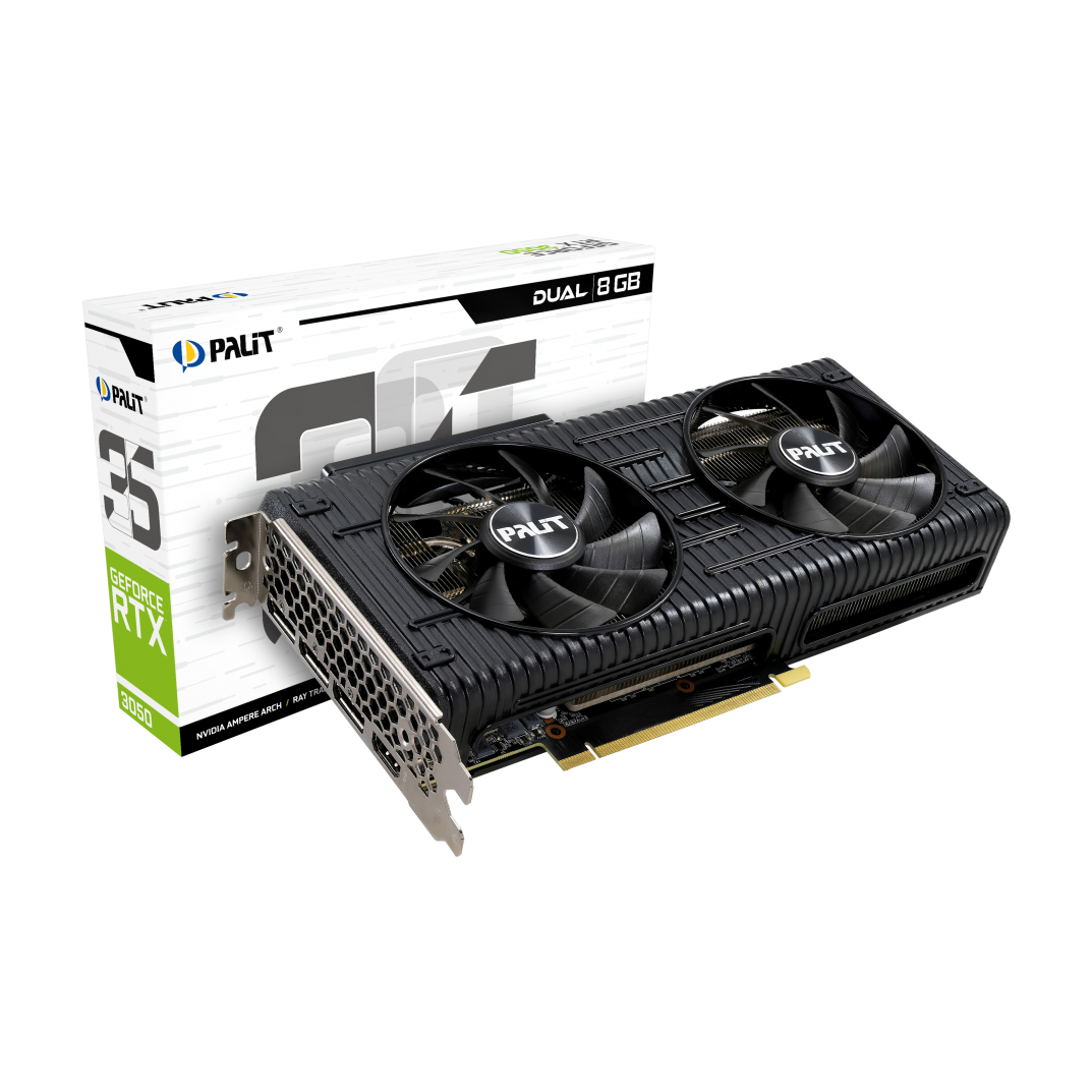 PALIT GeForce RTX 3050 8GB GDDR6 128bit-0