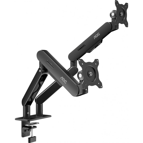 AM420 DUAL MONITOR ARM - BLACK-0