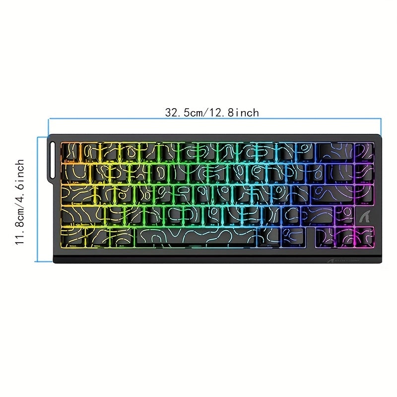 NNETM 60% Magnetic Gaming Keyboard 8KHz Rapid Trigger Wired-1