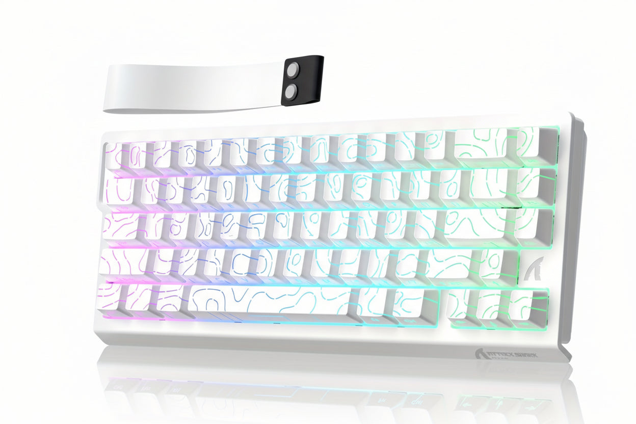 NNETM 60% Magnetic Gaming Keyboard 8KHz Rapid Trigger Wired-0